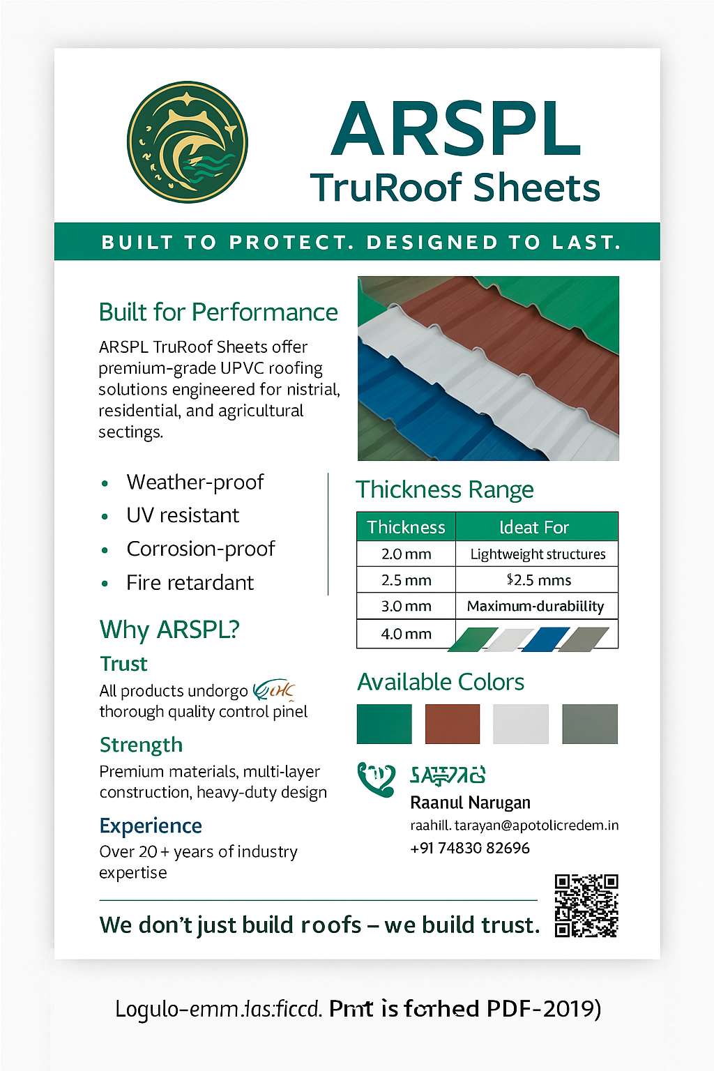 ARSPL Product Brochure 3